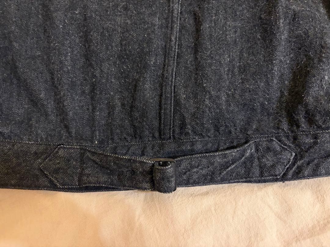 COMOLI デニムジャケット 21AW BLACK-ECRU サイズ2