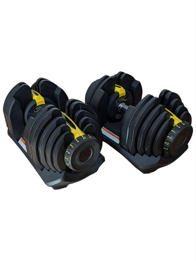 【たのめる便】可変式ダンベル ダイヤル調整5Kg〜40Kg② 筋トレ