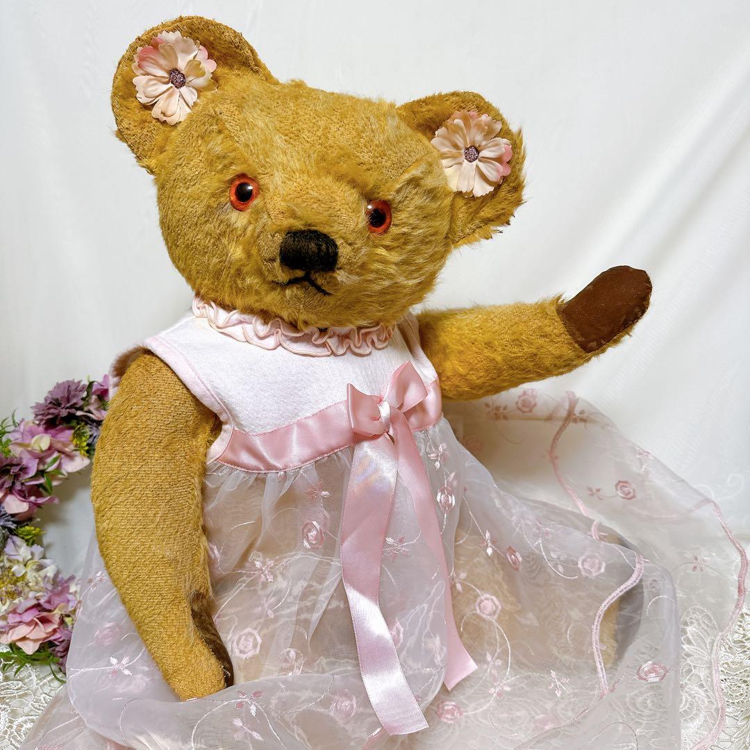 うめりんご 様　❤️特大❤️アンティークチャドバレーベア　テディベア