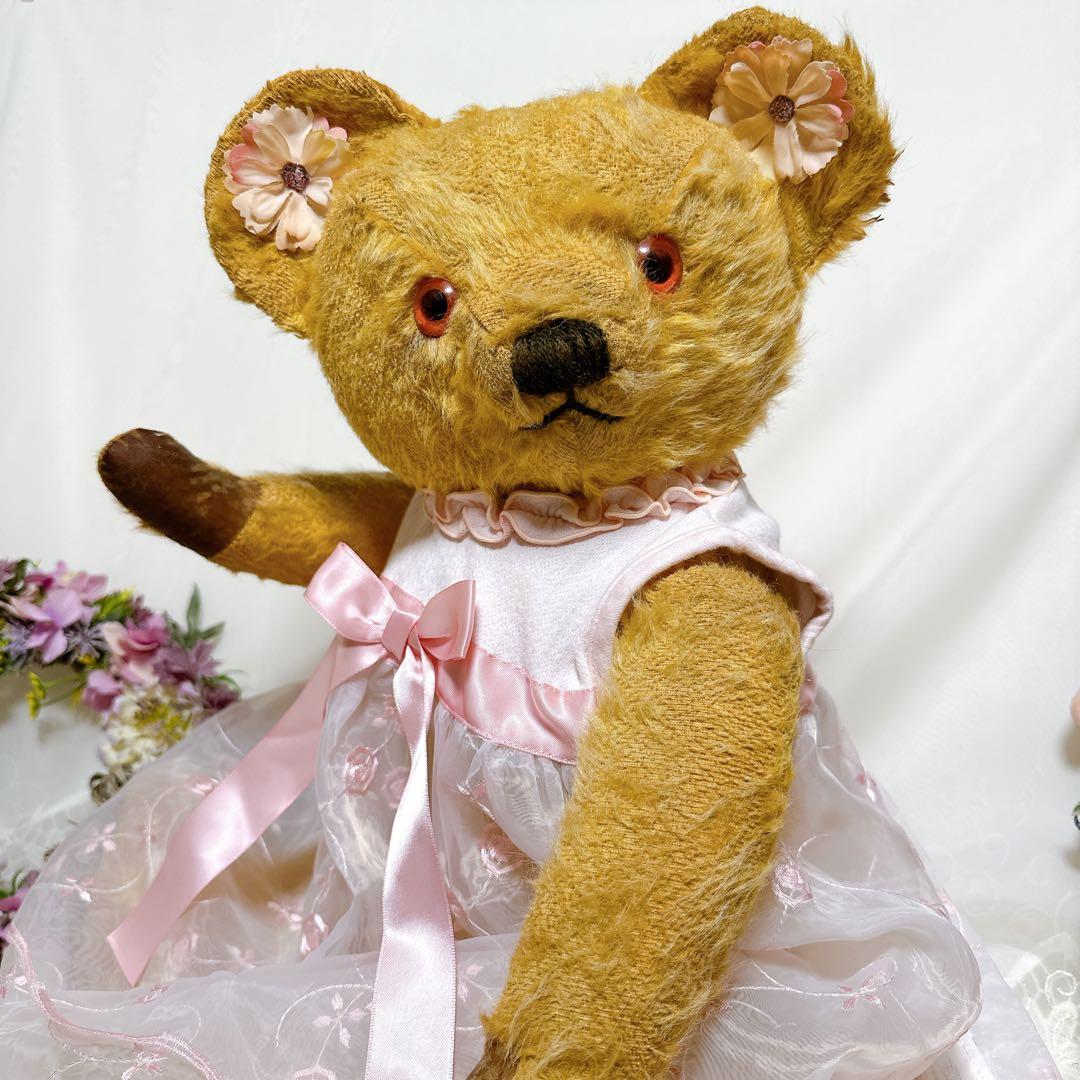 うめりんご 様　❤️特大❤️アンティークチャドバレーベア　テディベア