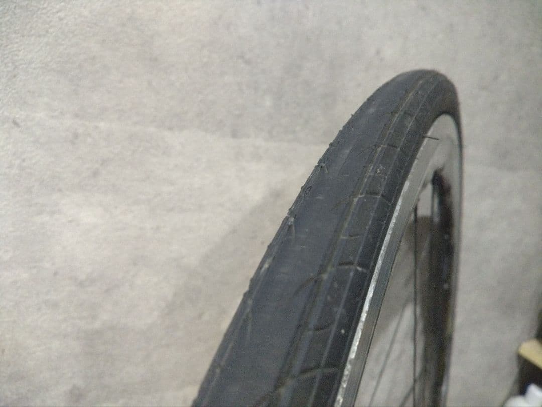 ★SHIMANO RS81 カーボン アルミリム クリンチャーホイール フロント