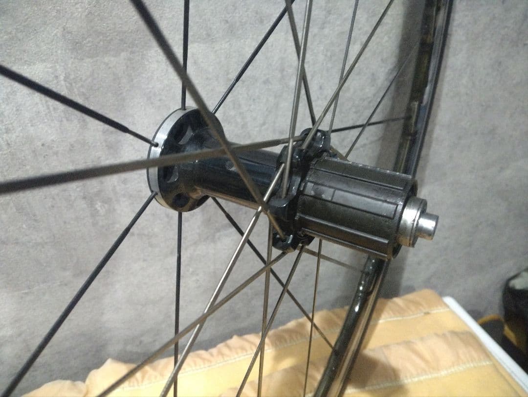 ★SHIMANO RS81 カーボン アルミリム クリンチャーホイール フロント