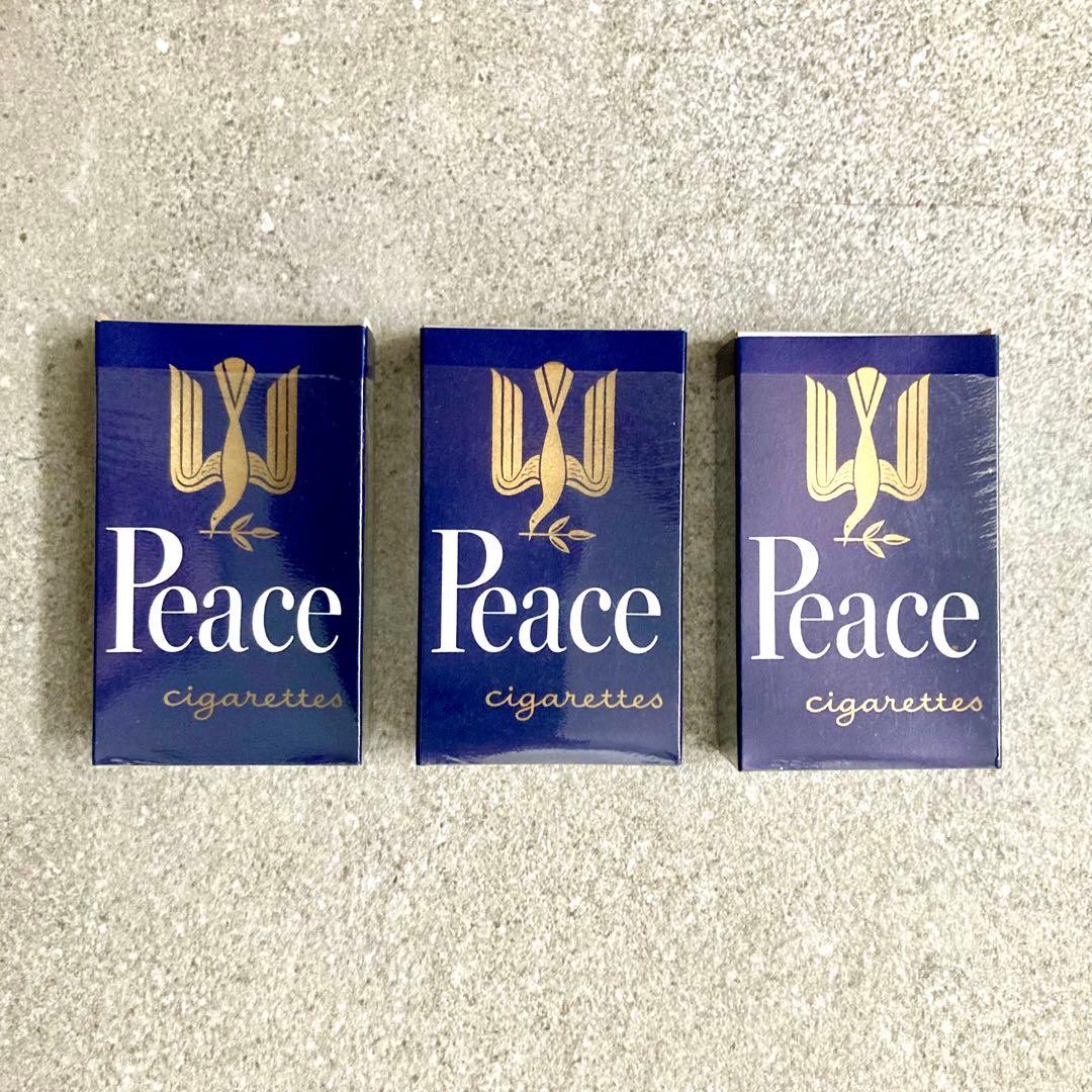 Peace タバコ パッケージ 3箱セット たばこ空箱 昭和レトロ 日本専売