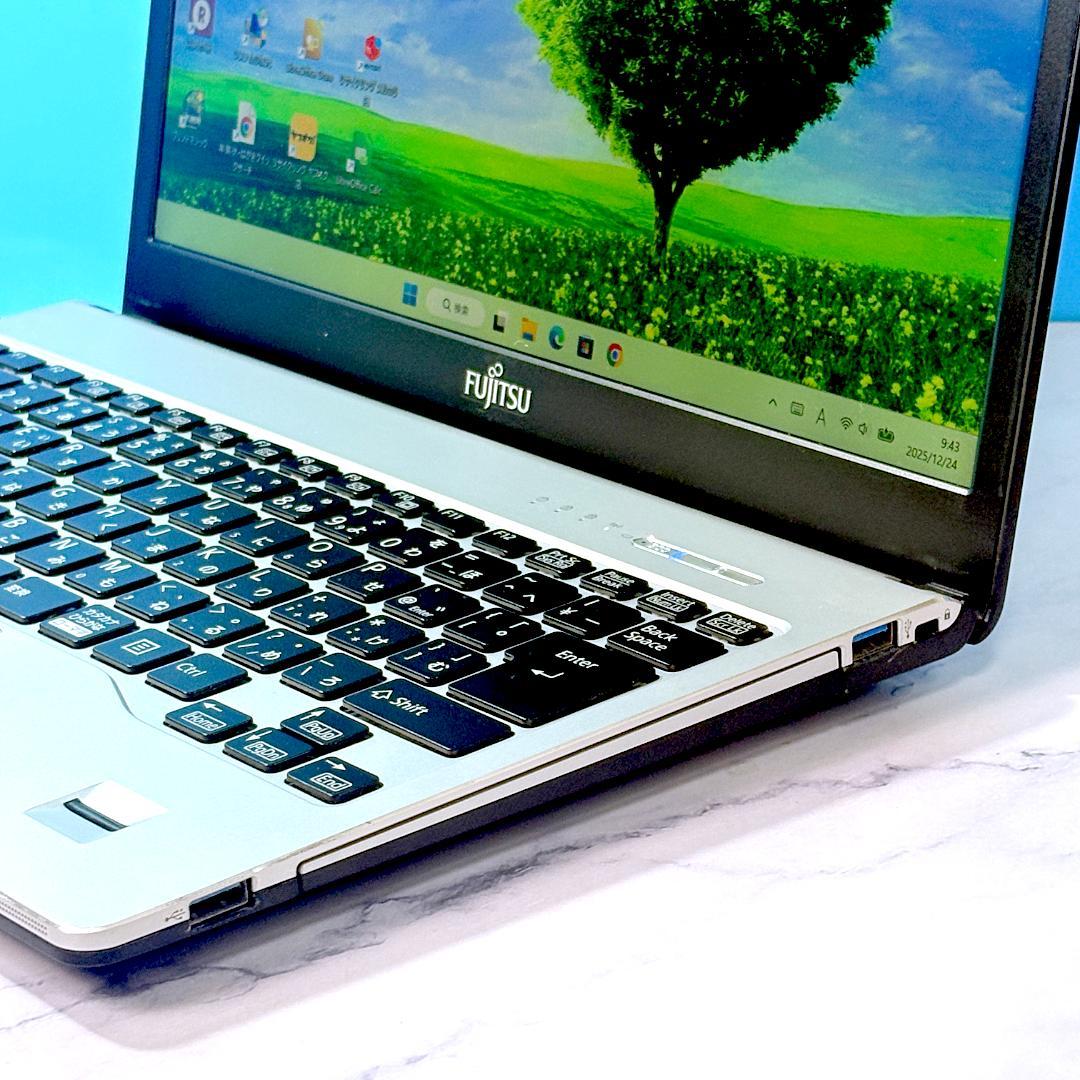 軽量コンパクト★即使用可！メモリ8GB・SSDで快速・Win11・ノートパソコン