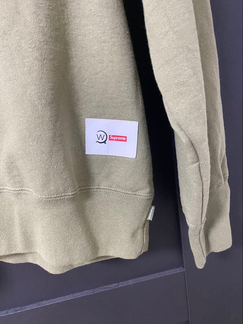 お*め様 Supreme WTAPS コラボ スウェット オリーブ