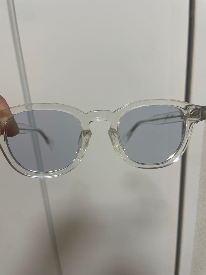 JULIUS TART OPTICAL 46-22 クリアメガネ