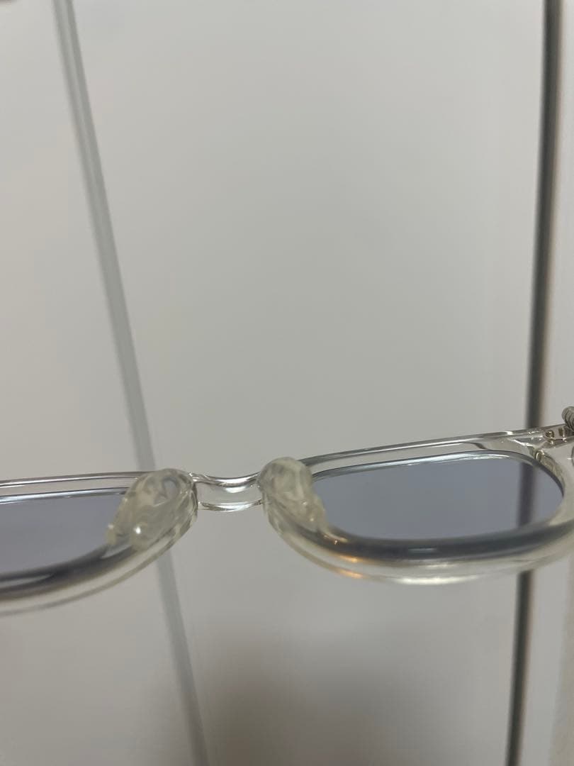 JULIUS TART OPTICAL 46-22 クリアメガネ