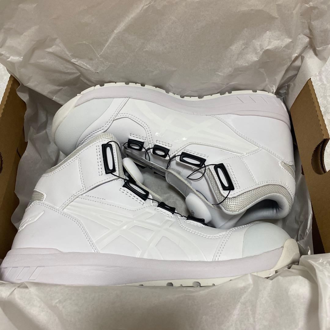 CP304 アシックス 限定色 カラー BOA 安全靴 新品 ホワイト 25.5