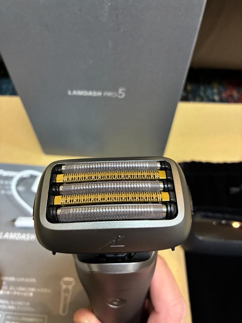 パナソニック　シェーバー　ES-L550U-S シルバー