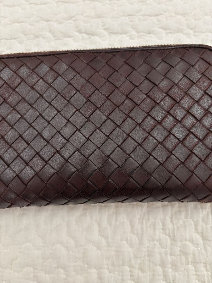 ボッテガヴェネタ　長財布　ブラウン