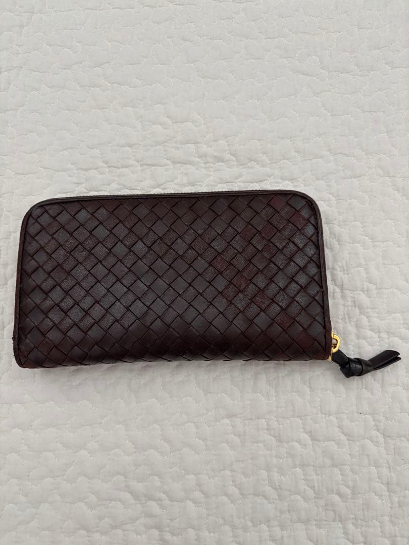 ボッテガヴェネタ　長財布　ブラウン