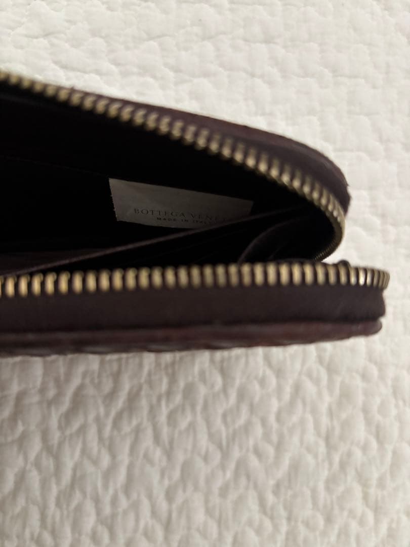 ボッテガヴェネタ　長財布　ブラウン