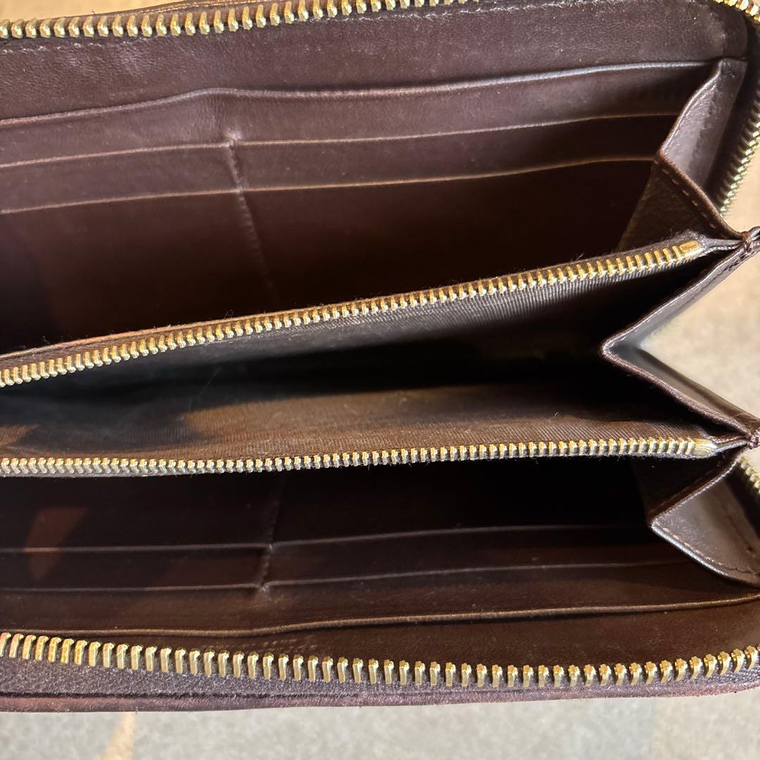 ボッテガヴェネタ　長財布　ブラウン