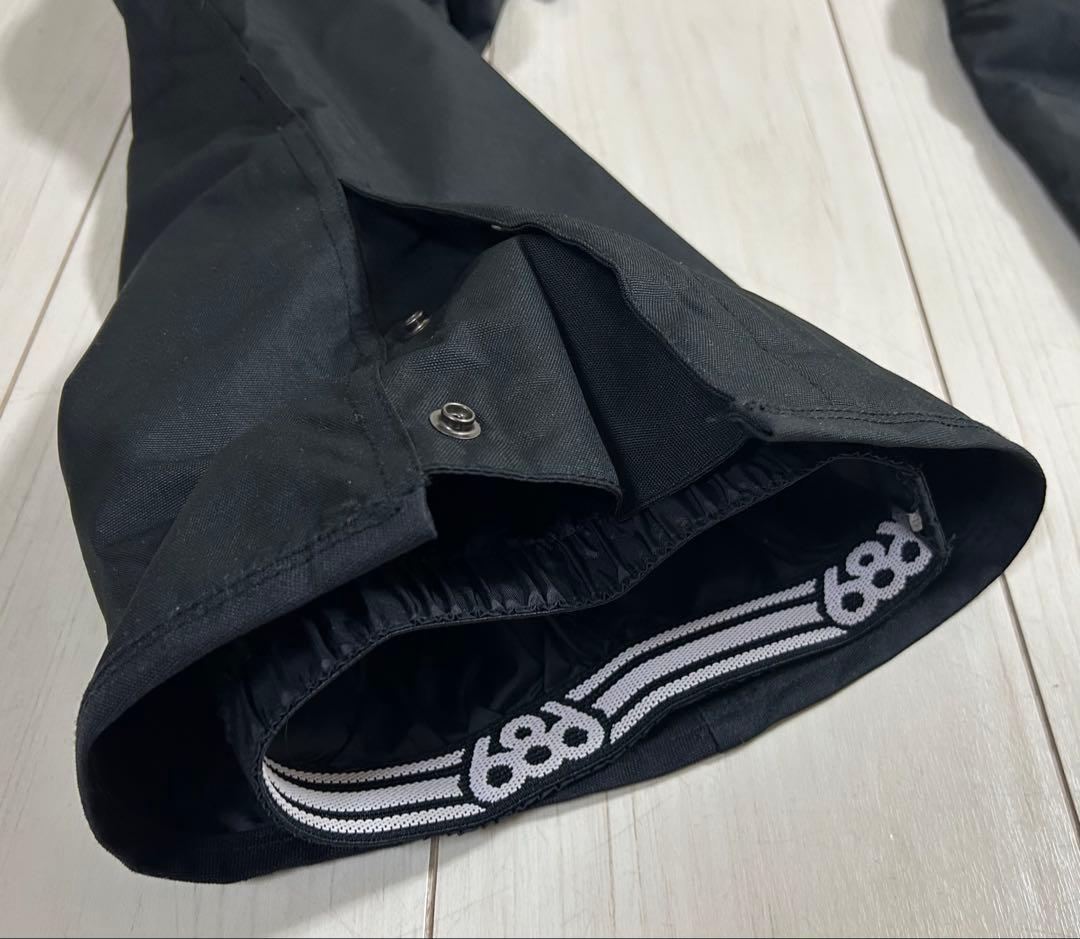 686 レディース スキー スノーボードパンツ ウェアー M 黒