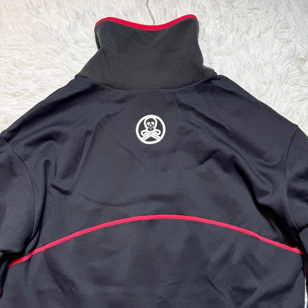 トシ様未使用に近い マークアンドロナ 長袖 タートル フリース 重ね着風 XL