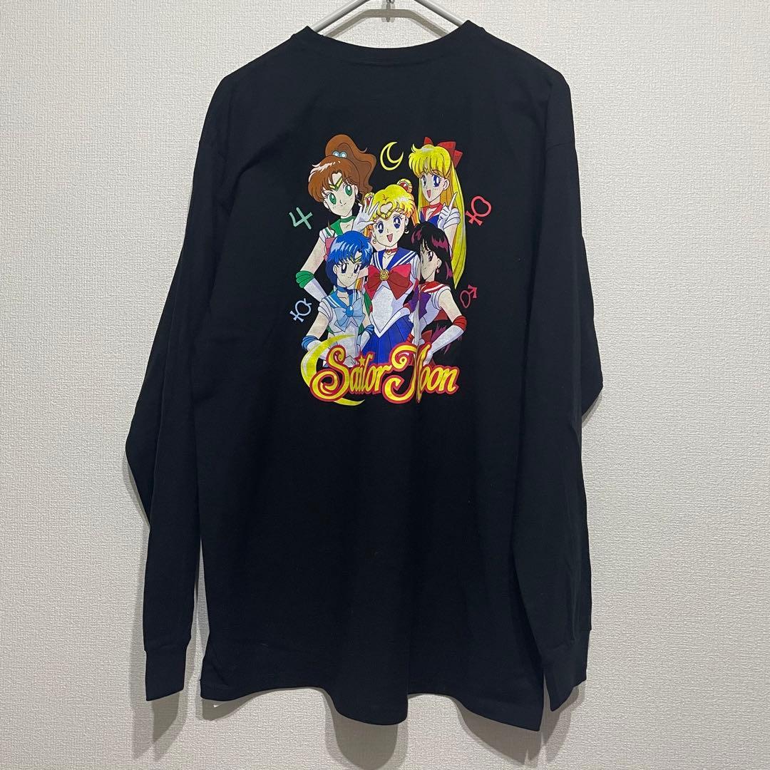 VANS × セーラームーン コラボ長袖Tシャツ L 黒 新品未使用 - メルカリ