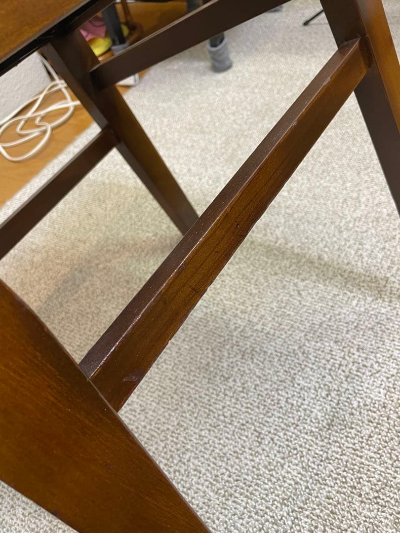 ピアノ 椅子 ITO トムソン 背付き 高低 中古　イス　木目