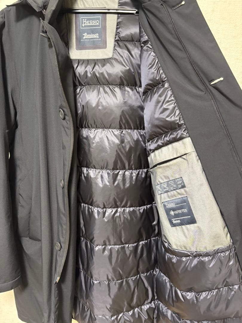 ダークグレー モッズコート 防水 中綿入り-安い ショップオンライン