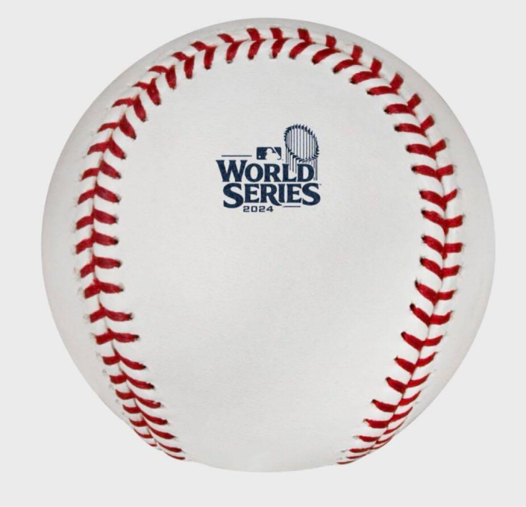 2024 ワールシリーズ 試合球 公式球 ボール ケース入り 新品