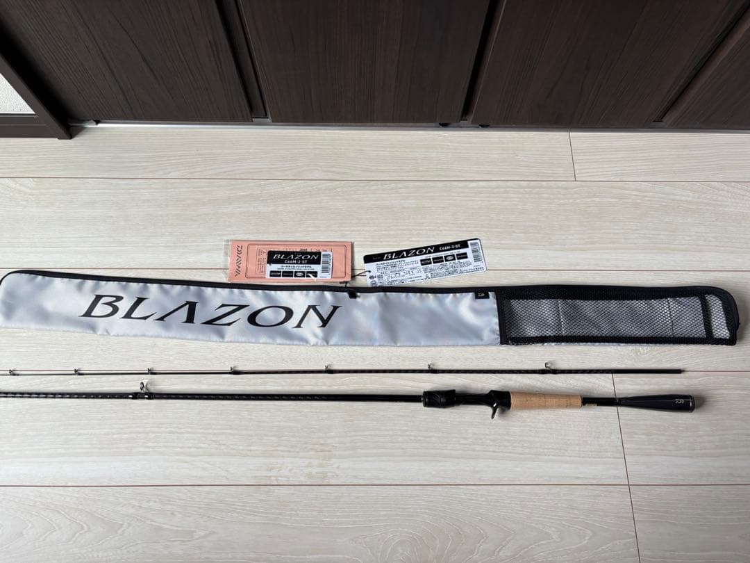 ダイワ バスロッド ブレイゾン C66M-ST（2ピース）