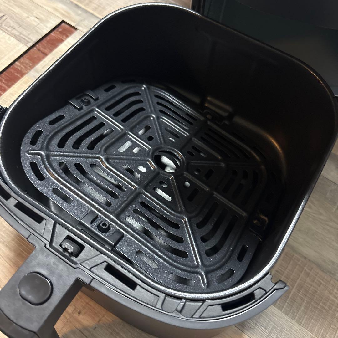 超美品　COSORI ノンフライヤー4.7L ブラック 取扱説明書付き