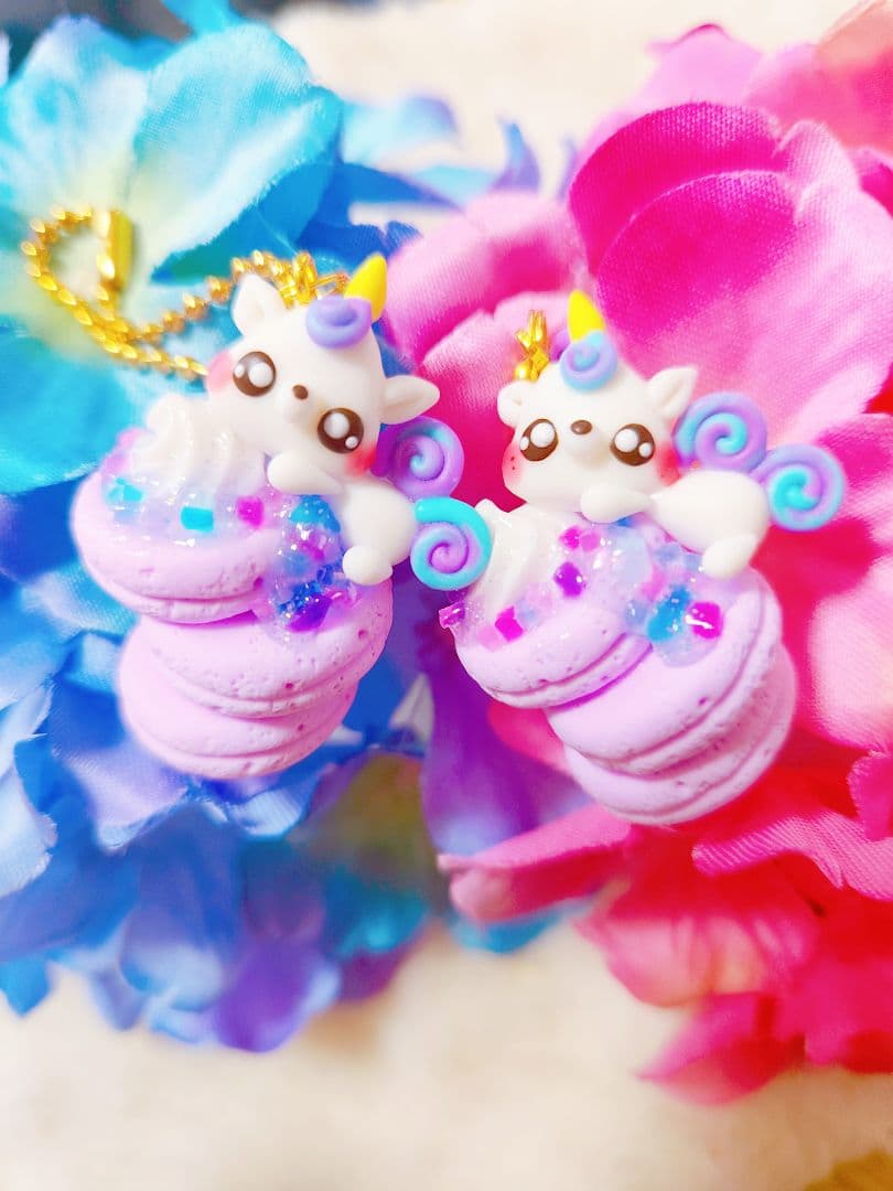 Summerソーダ　トラ　シャカシャカキーホルダー　フェイクスイーツ　チャーム