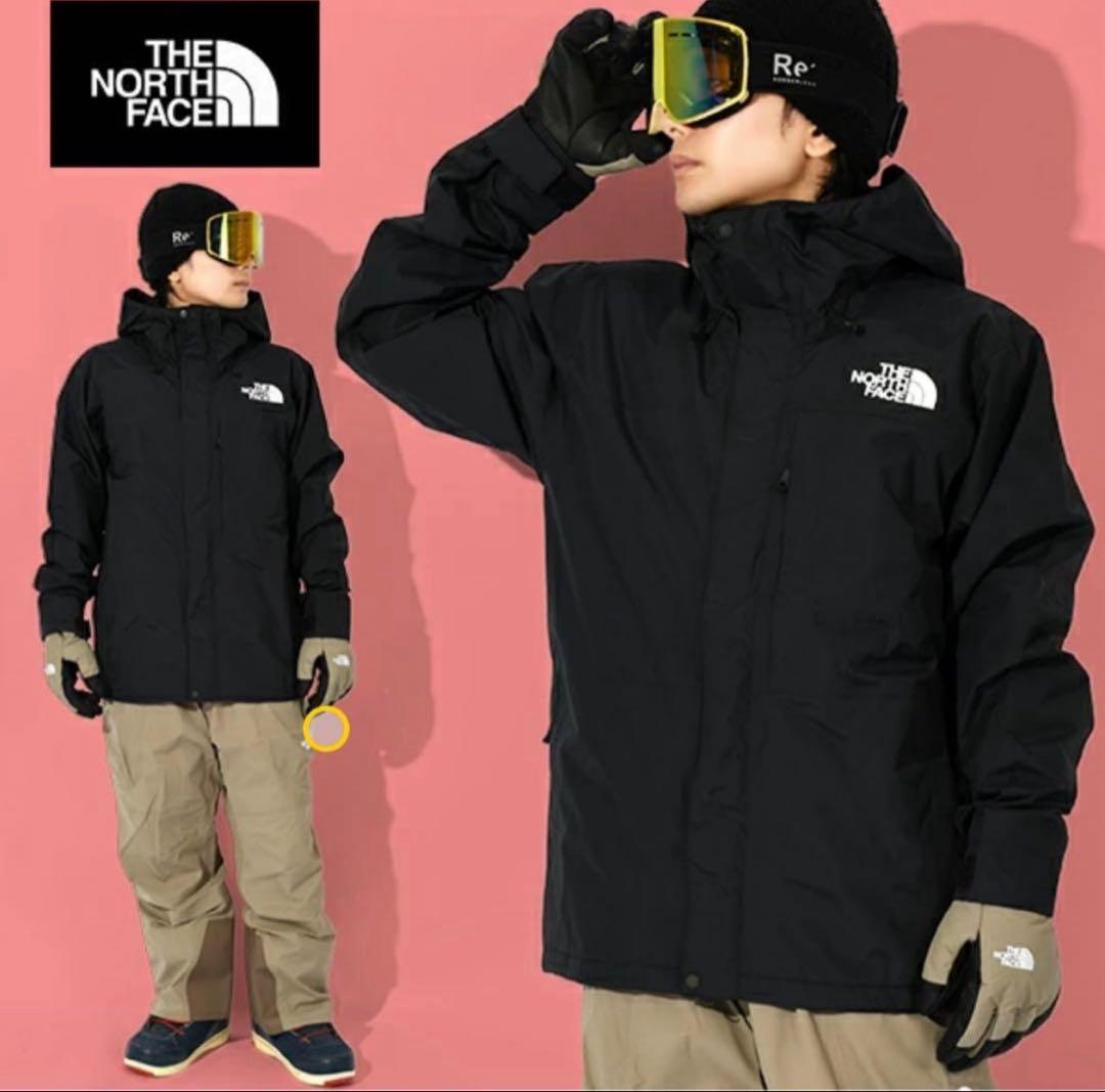 M*o様 ノースフェイス 黒 メンズL スノーボードウェア