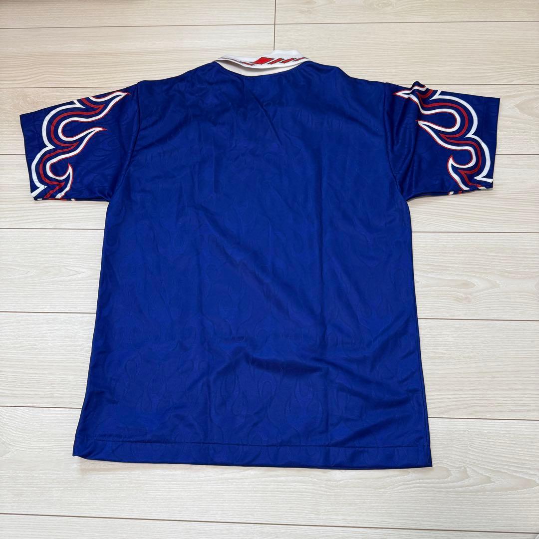 サッカー日本代表 PUMA社製 ユニフォーム 炎1996-97 - メルカリ