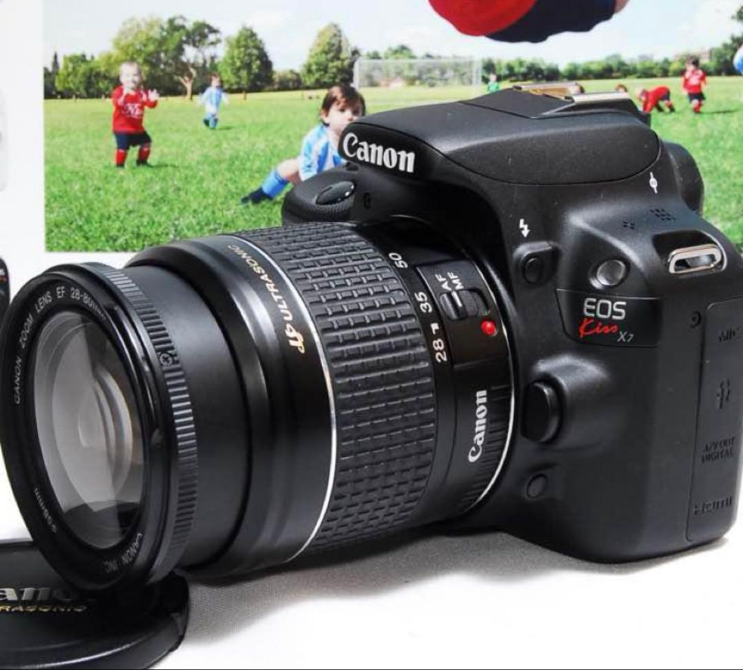 ❤美品❤初心者オススメ❤️スマホ転送OK❤️kiss X7❤届いて