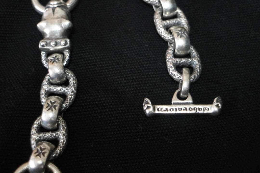 ガボール　ブルドックシルバーブレスレット