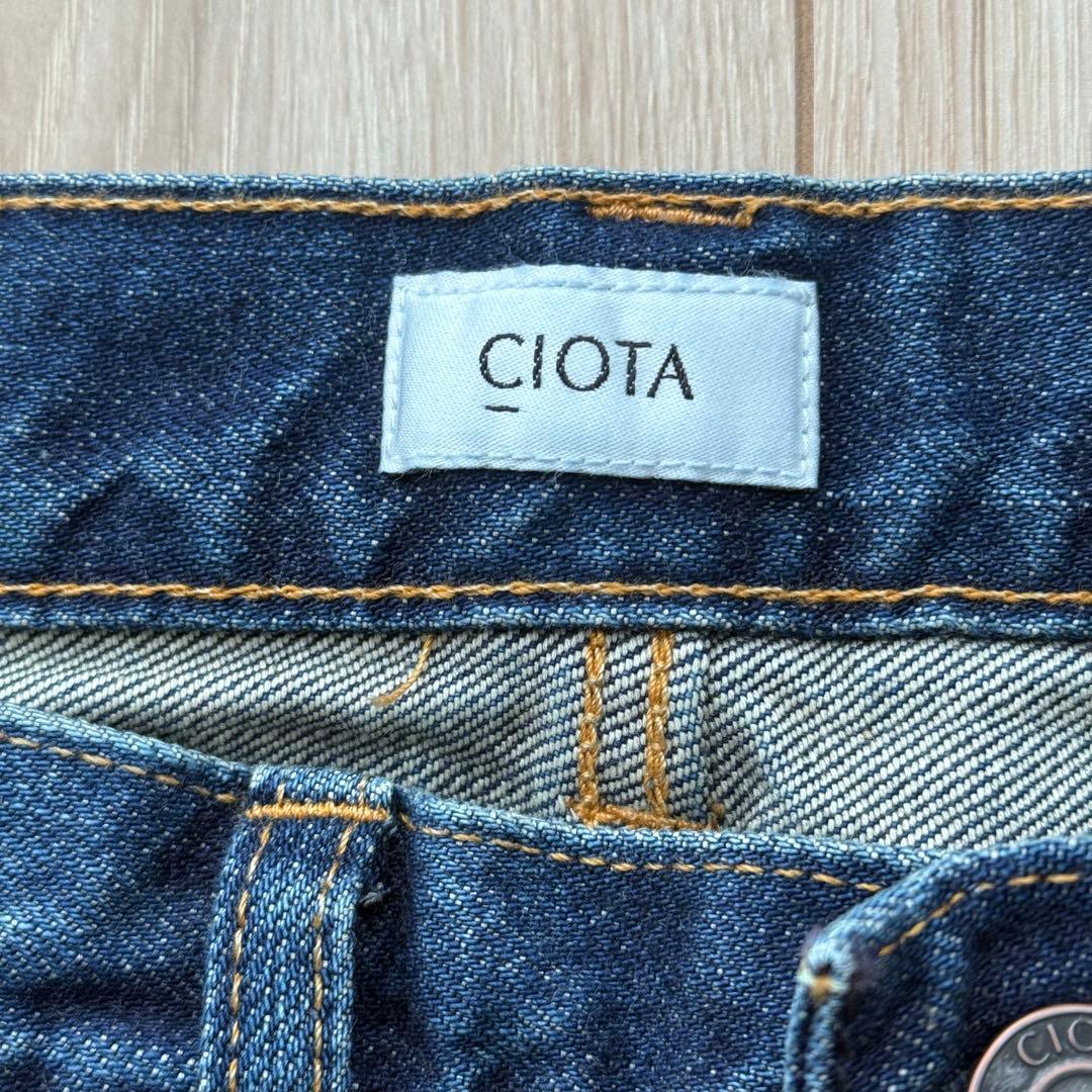 Ciota シオタ New Slim 5 Pocket Pants スリムデニム