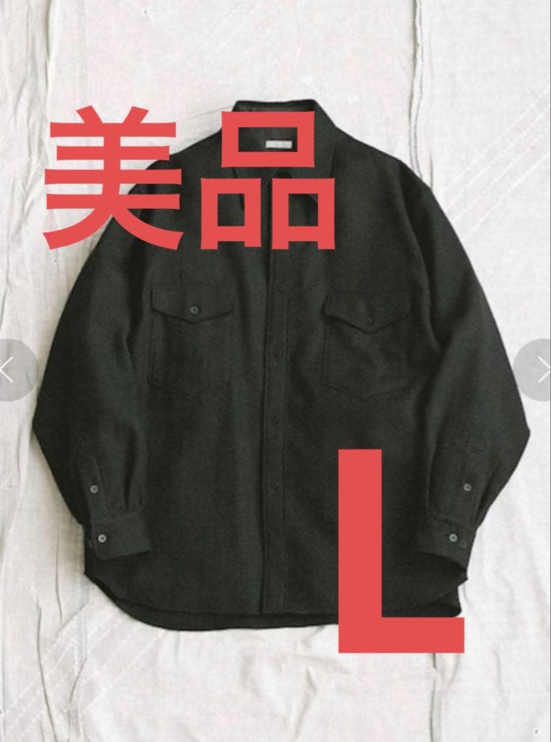 【LIDNM】PREMIUM SHETLAND ALASKAN SHIRT