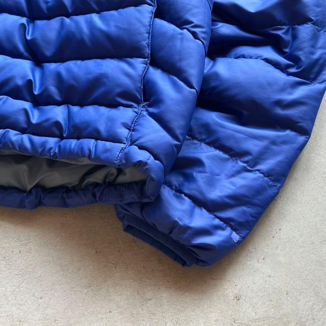 2007年 patagonia ダウンセーターフーディ L ブルー