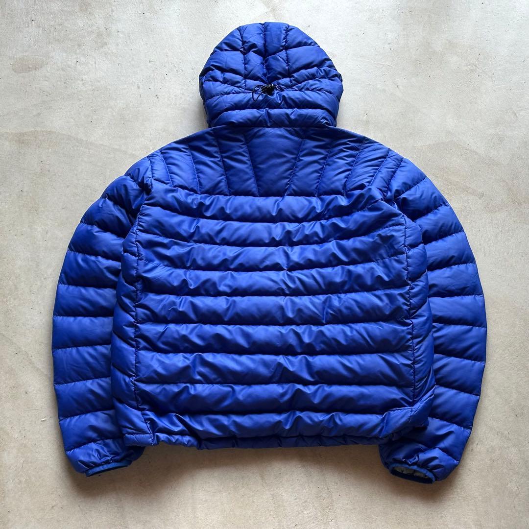 2007年 patagonia ダウンセーターフーディ L ブルー