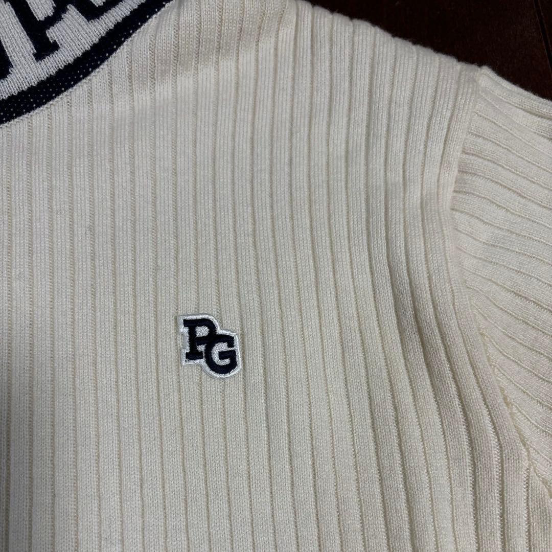 パーリーゲイツ　ウールカシミヤ　ハイネックサイズ5