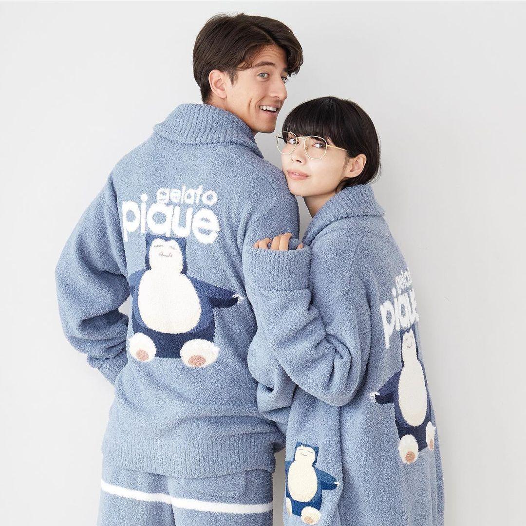 ジェラピケ ポケモンスリープ カビゴン ロンパース キッズ レディース