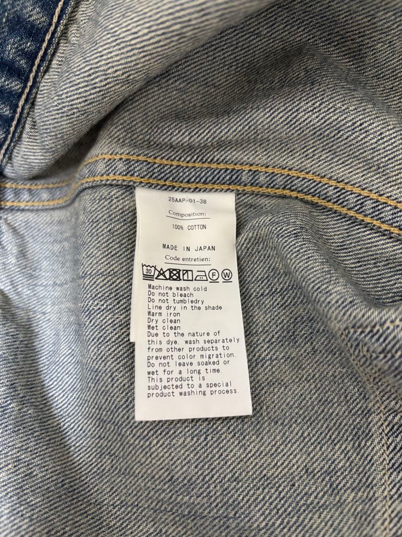 ✨新品✨A.PRESSE 1st Type Denim Jacket サイズ46