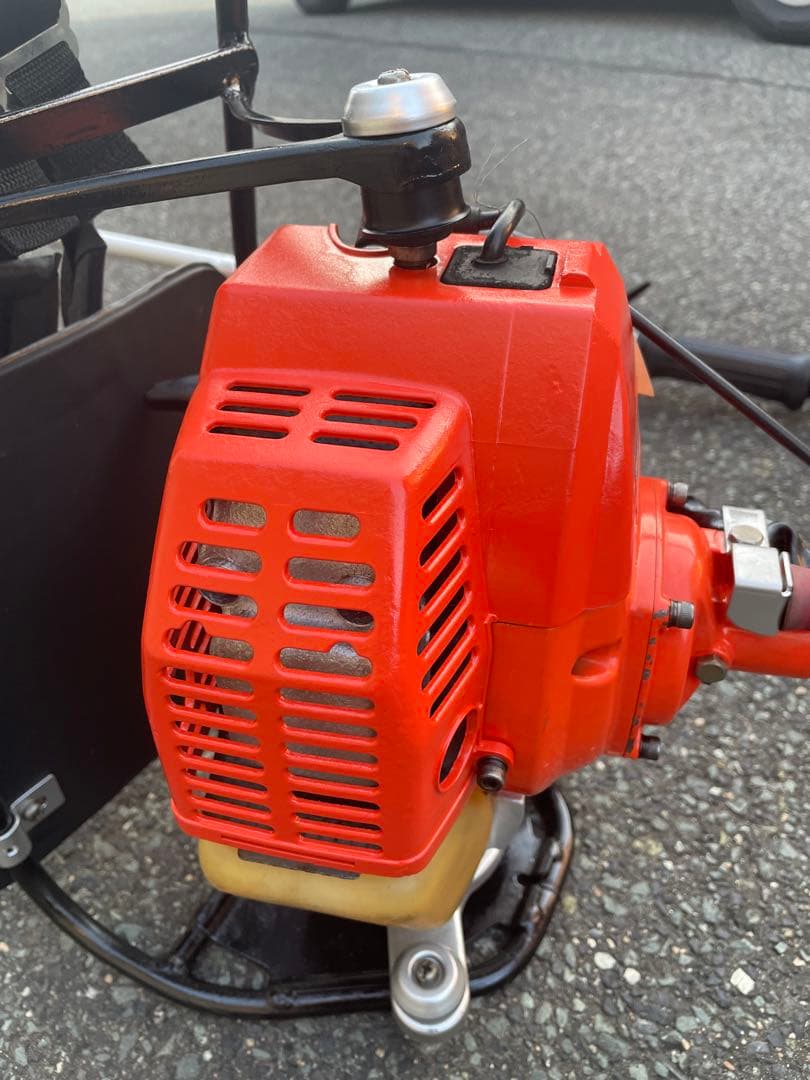 本格プロ仕様‼️完全整備‼️共立 RMB343Dエンジン刈払機 背負式 大排気量‼️②