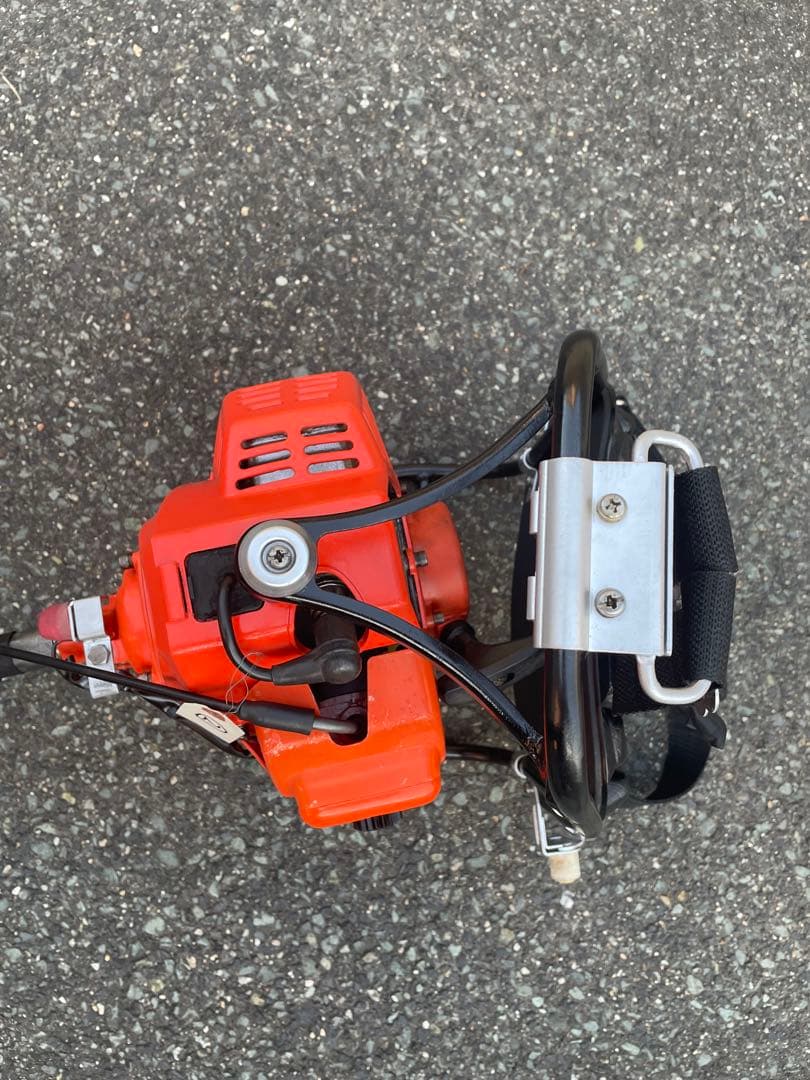 本格プロ仕様‼️完全整備‼️共立 RMB343Dエンジン刈払機 背負式 大排気量‼️②