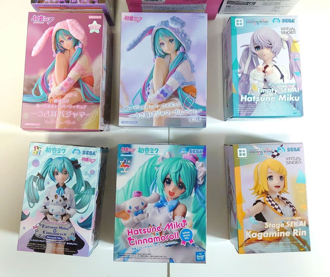 まとめ売り 初音ミク 鏡音リン フィギュア 12個セット