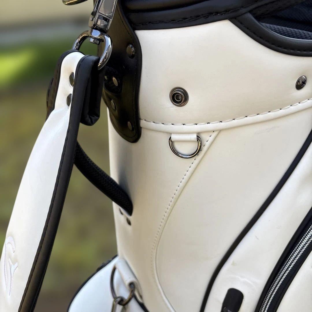 Vessel キャディバッグ ホワイト/ブラックLux Cart JP 9型