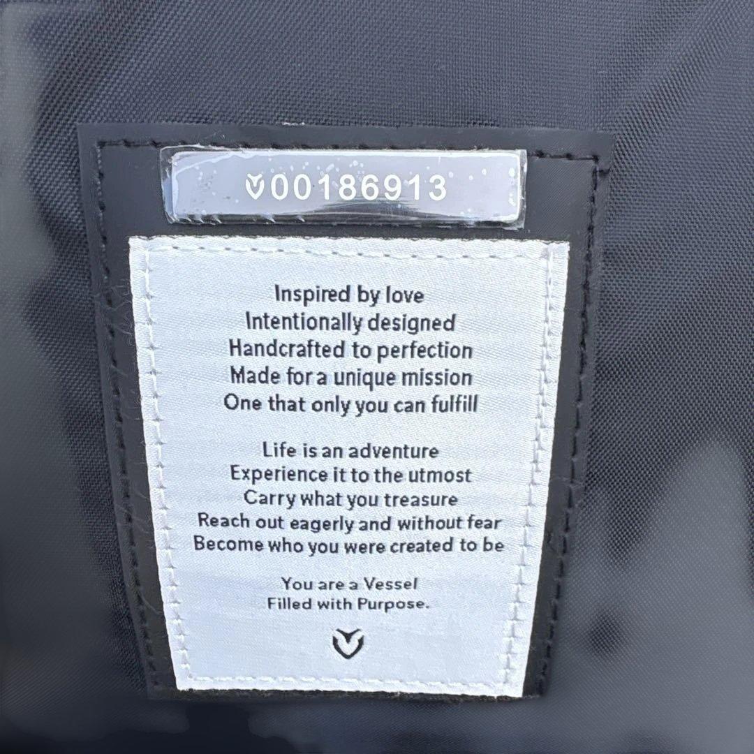 Vessel キャディバッグ ホワイト/ブラックLux Cart JP 9型