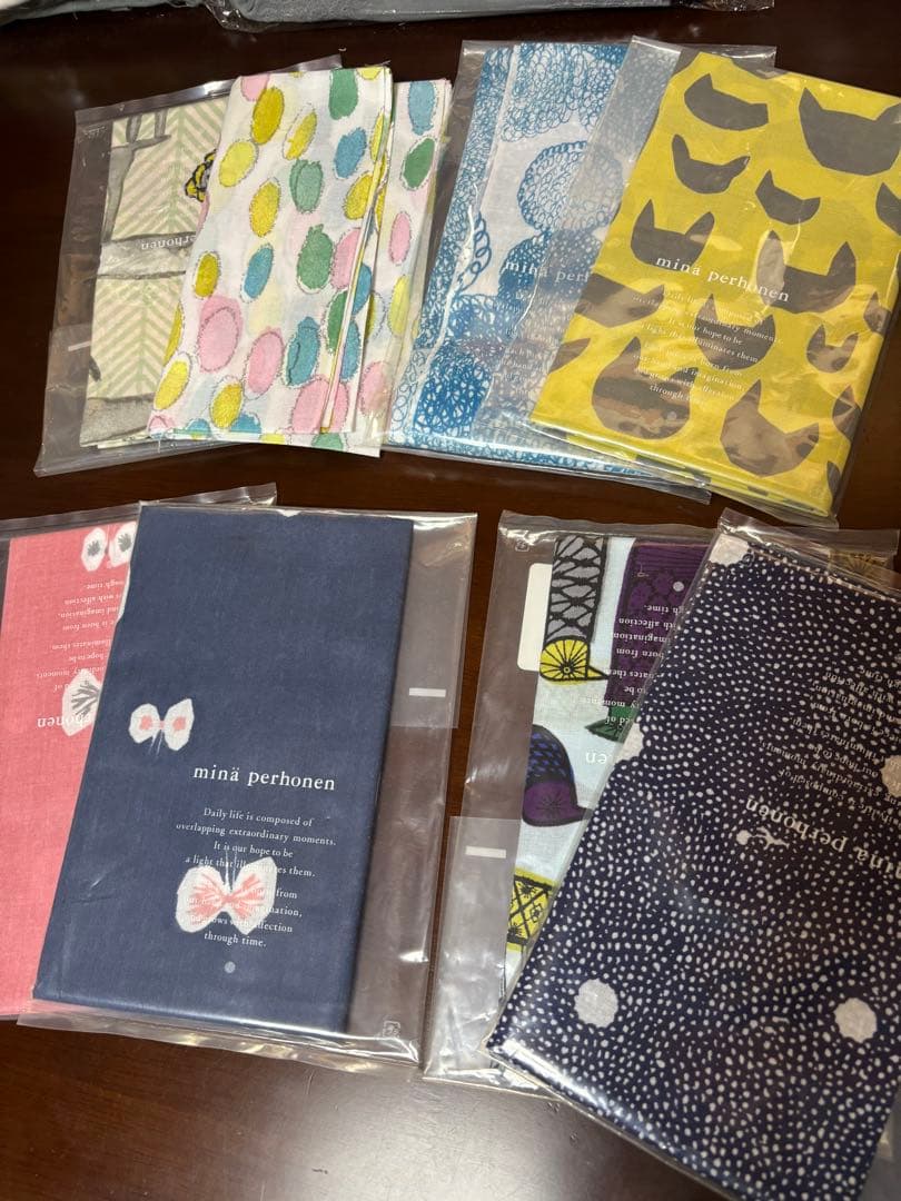 yuireu⭐️ハンドメイド　まきまきタオル⭐️ミナペルホネン