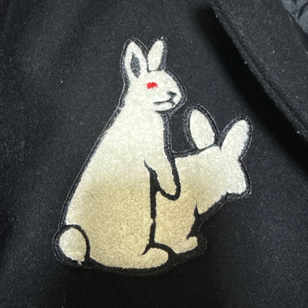 FR2 ウサギ刺繍 スタジャン