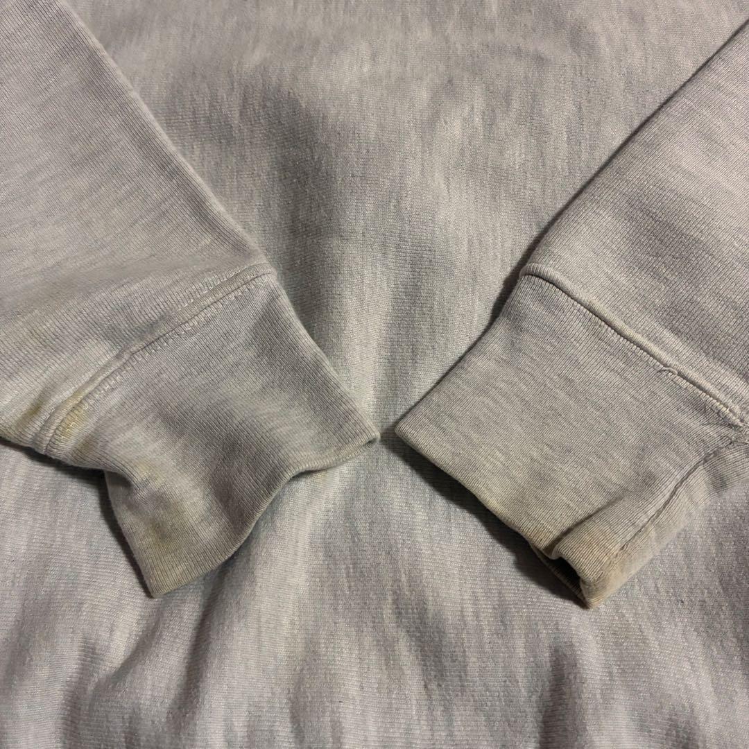 00s Champion リバースウィーブ カレッジロゴプリント スウェット M