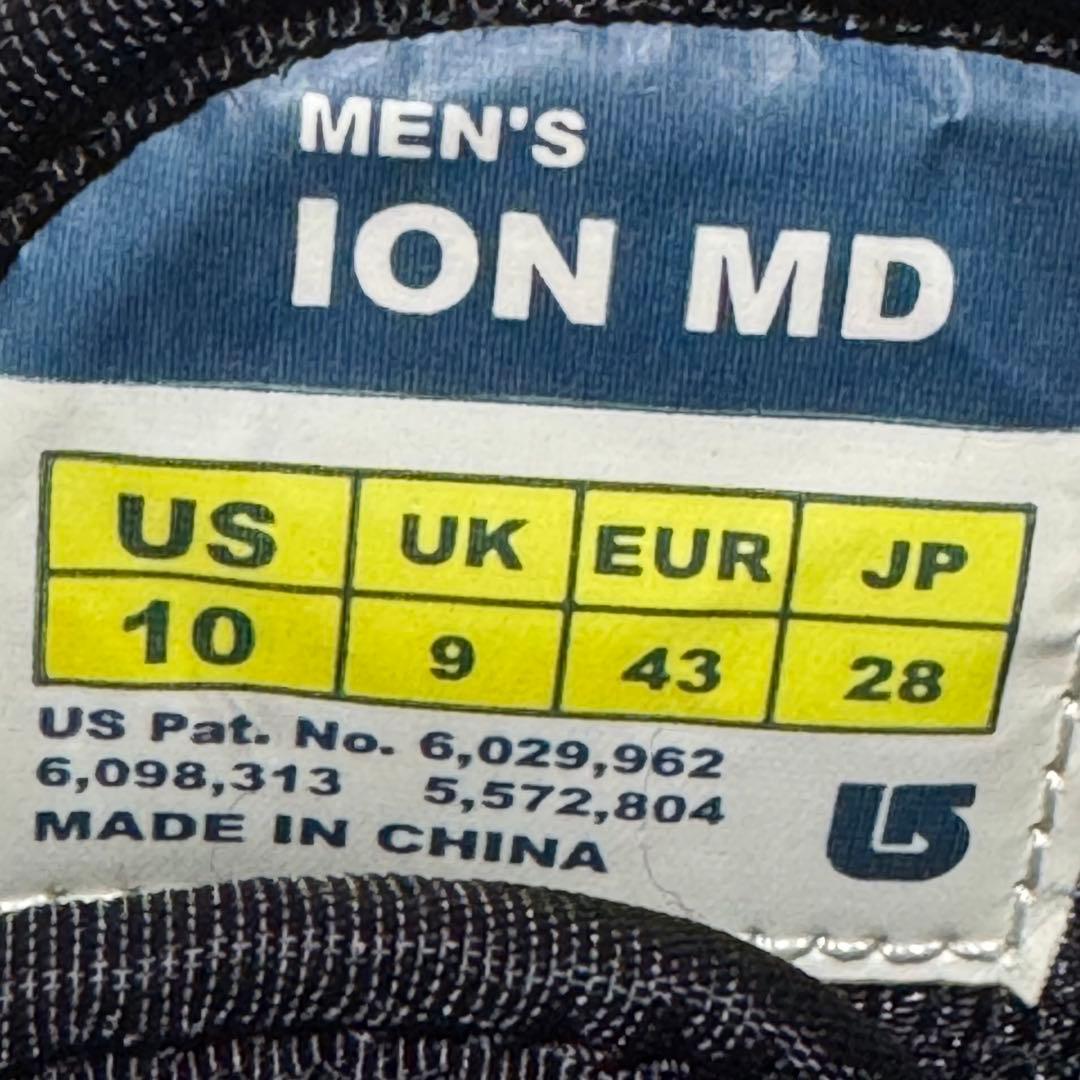 28cmスノーボードブーツ黒色ブラック初心者バートンIONMD２８ＣＭ