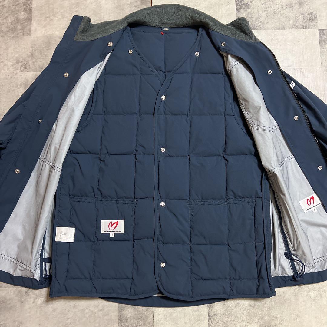 MASTER BUNNY EDITIONナイロンジャケット+ダウンベストライナー