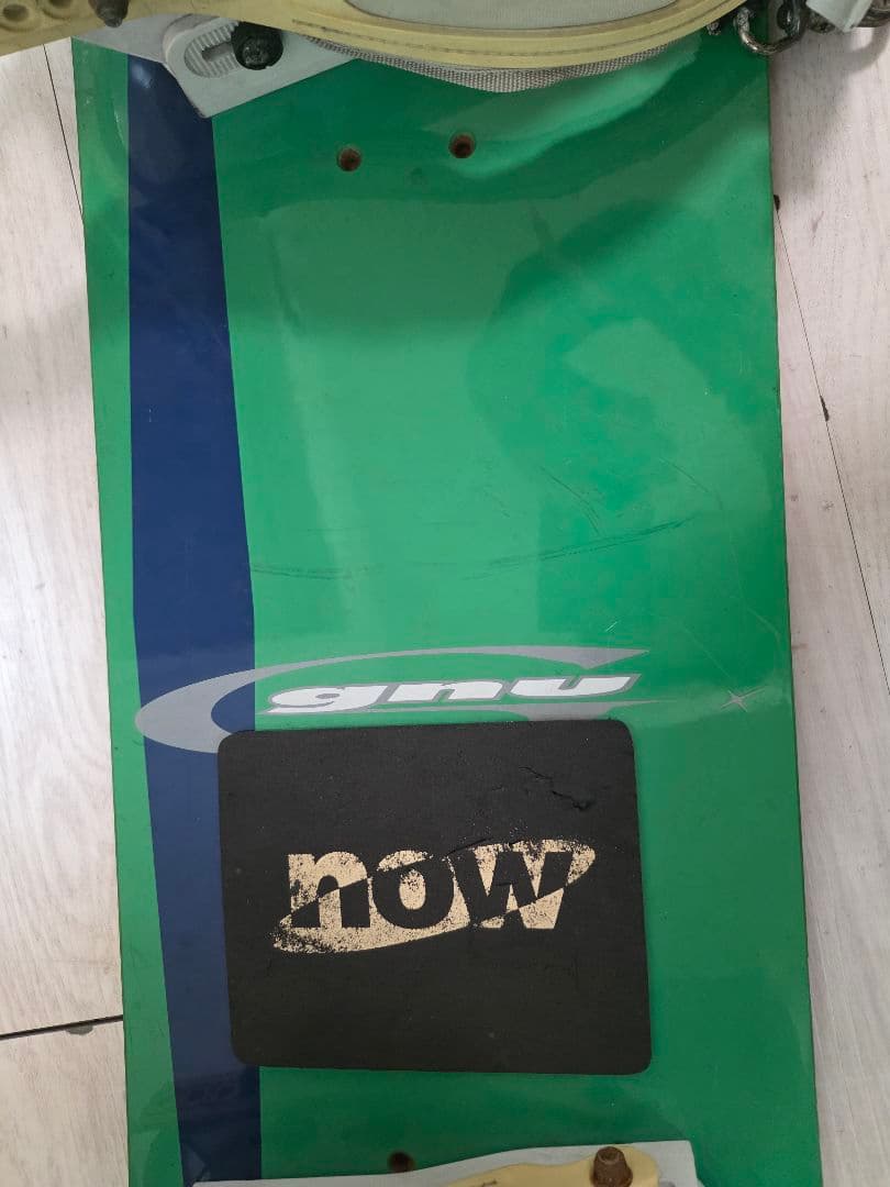 GNU NOW スノーボード 板148cm　ブーツ ビンディング　ケース　セット