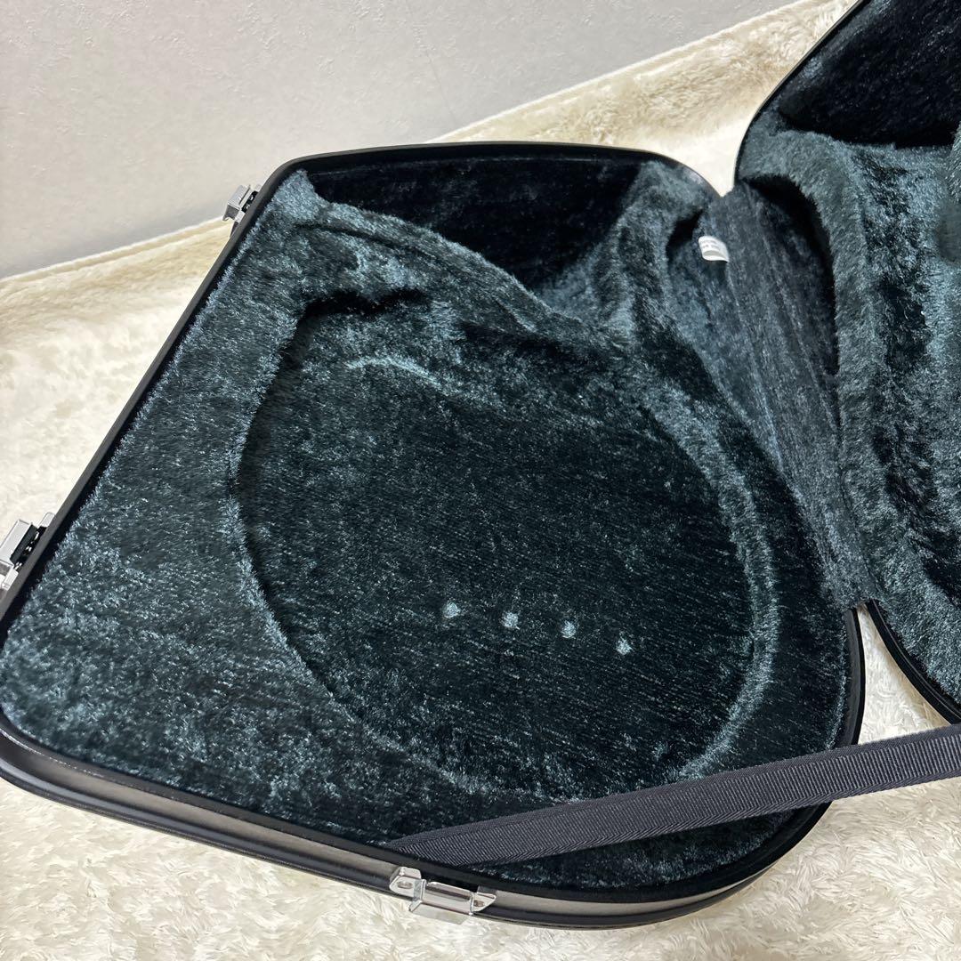 フレンチホルンケース 黒 円形 ハードケース　YAMAHA