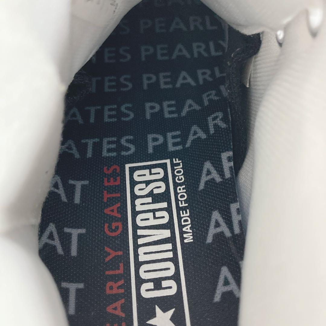 【未使用級】　コンバース×パーリーゲイツ　撥水スパイクレス　シューズ　23㎝